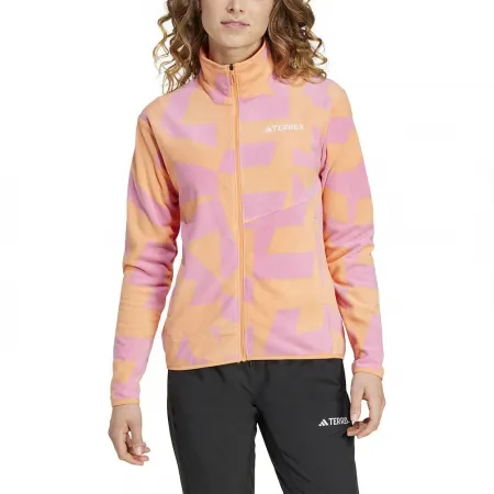 ADIDAS Terrex Multi Printed 지퍼 플리스 8141082348