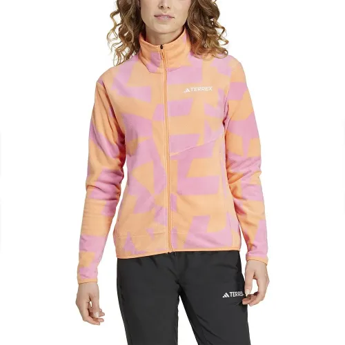 아디다스 테렉스 Multi Printed 지퍼 플리스 8141082348