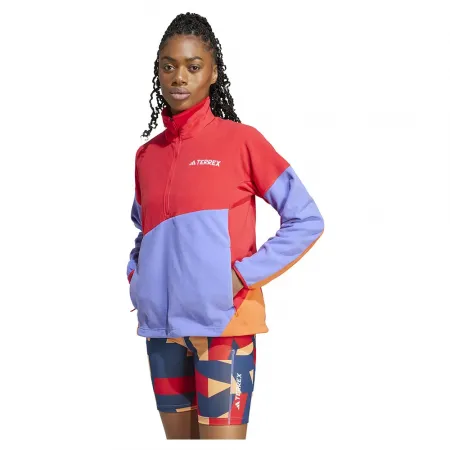 ADIDAS Terrex Multi Climawarm 하프 지퍼 플리스 8141542260