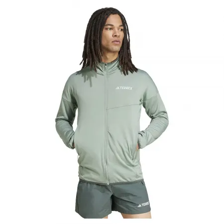 ADIDAS Terrex Xperior Climawarm Light 지퍼 플리스 8141542389