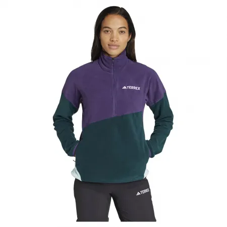 ADIDAS Terrex Multi Climawarm Anorak 하프 지퍼 플리스 8142158026