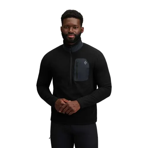 블랙 다이아몬드 라이트웨이트 Poly 하프 지퍼 플리스 8142903405