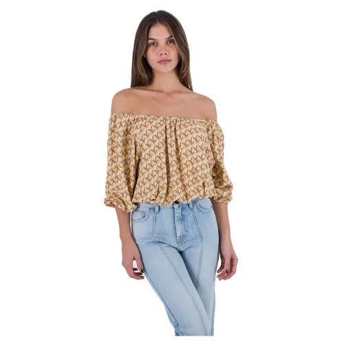 헐리 City Block Off Shoulder Top 탑 9139595961