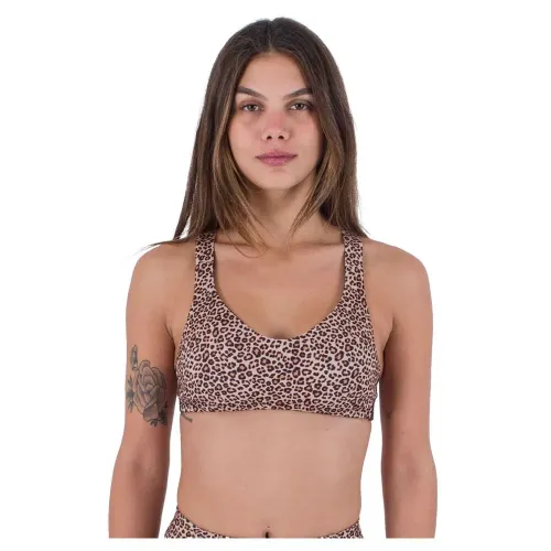 헐리 Max Leopard Cross Back 비키니 탑 9139596267