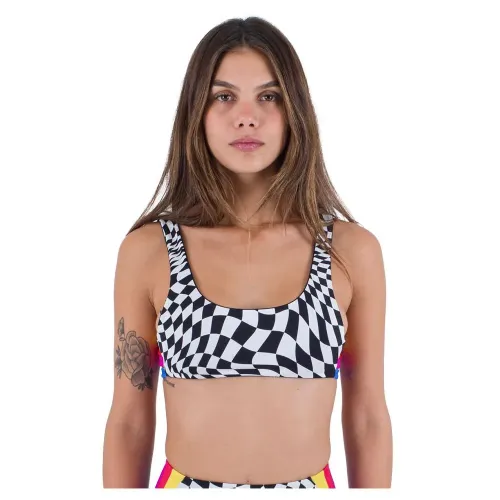 헐리 Nascar Reversible Scoop Front 비키니 탑 9139596287
