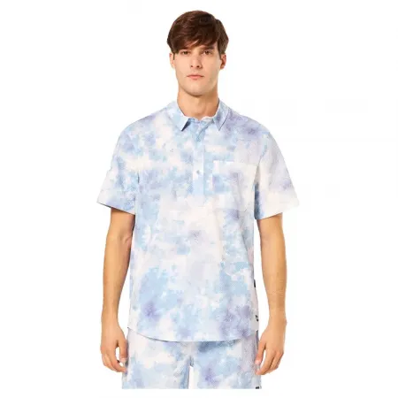 OAKLEY APPAREL Deco Palms RC Button Down 반팔 셔츠 9140223058