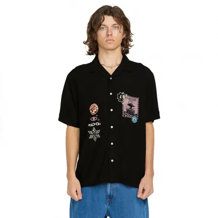 VOLCOM Fa F Rygalski Woven 반팔 셔츠 9141676819