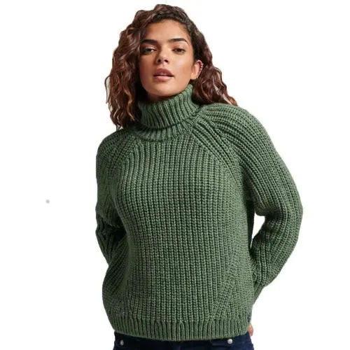 슈퍼드라이 Slouchy Stitch Roll Neck 스웨터 139358595