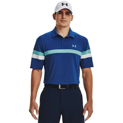 언더아머 GOLF Tee To 그린 Blocked 반팔 폴로 셔츠 139845918