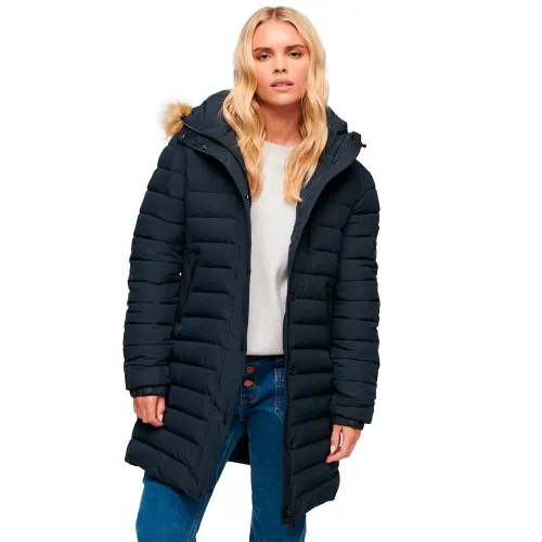 슈퍼드라이 Fuji 미드 Length 패딩 자켓 140140761