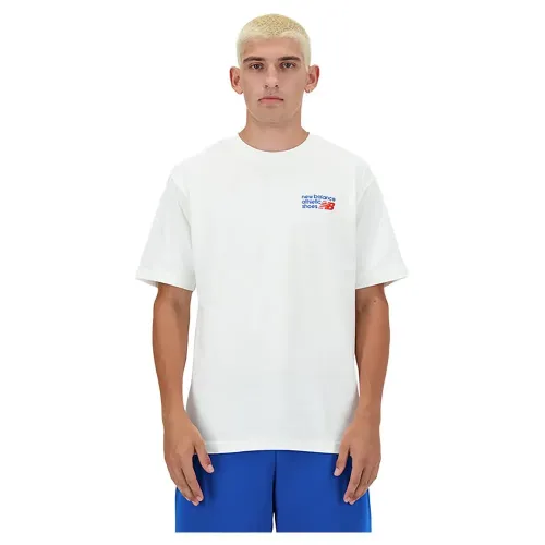 뉴발란스 Athletics 프리미엄 로고 반팔 티셔츠 141042772