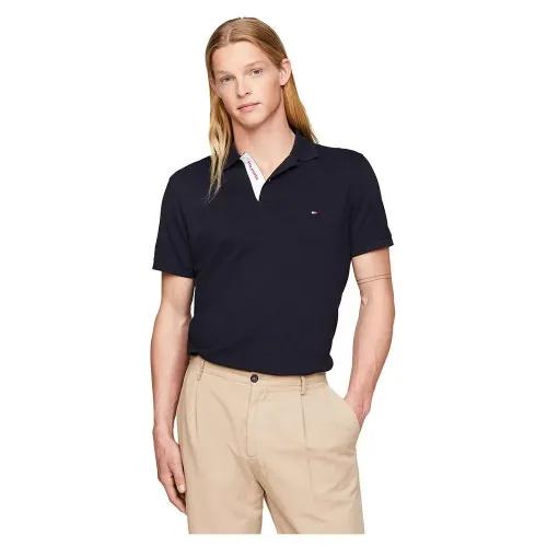 타미힐피거 Monotype Placket 반팔 폴로 셔츠 141069121