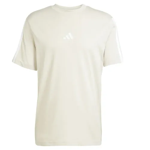 아디다스 에센셜 3 스트라이프 싱글 저지 반팔 티셔츠 141516010