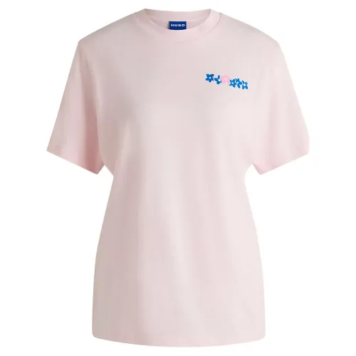 휴고 보스 빈티지 4 10268404 BLUE 반팔 티셔츠 141718225