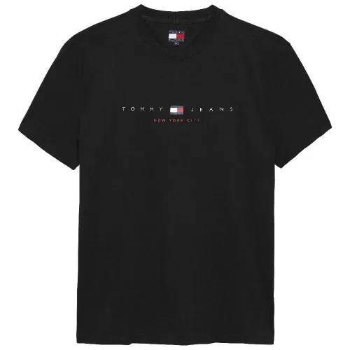 타미힐피거 Flag 리니어 레귤러 핏 반팔 티셔츠 141785875