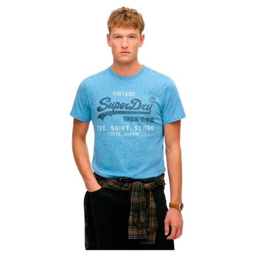 슈퍼드라이 클래식 Relaxed 핏 반팔 티셔츠 141844973