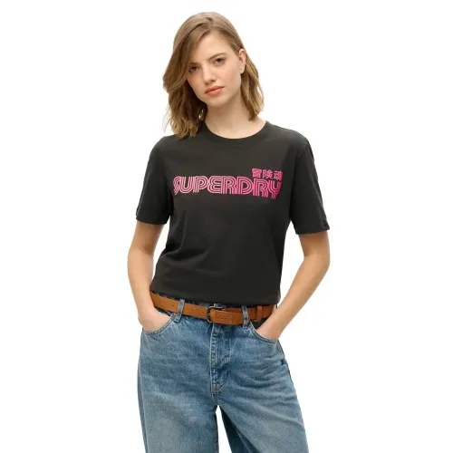 슈퍼드라이 Faded Core 반팔 티셔츠 141896795