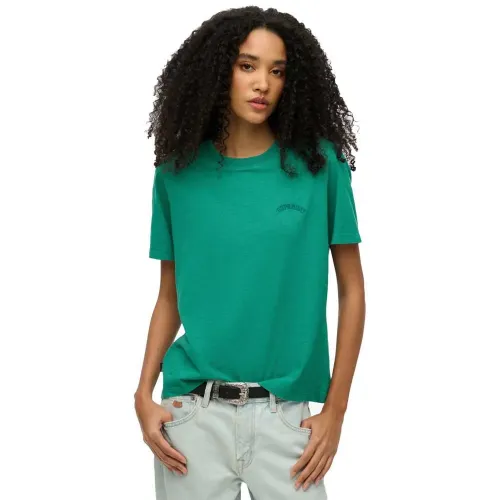 슈퍼드라이 에센셜 로고 반팔 티셔츠 141962245