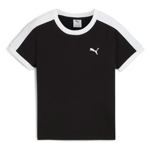 푸마 T7 슬림 핏 반팔 티셔츠 141990227