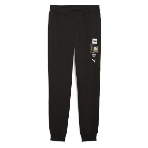 푸마 ESS 로고 LAB Holiday 운동복 바지 142006790