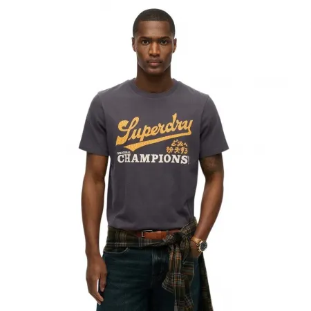 슈퍼드라이 Athletic Relaxed Fit 반팔 티셔츠 142053865