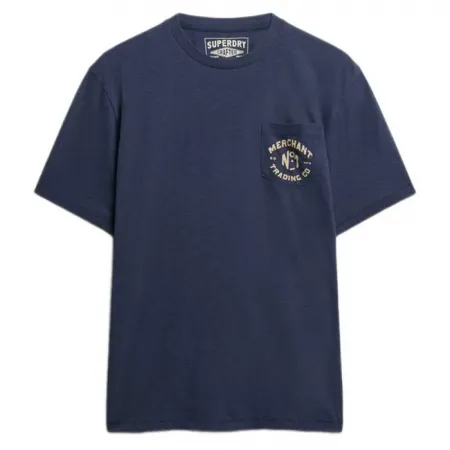 슈퍼드라이 Merchant 그래픽 반팔 티셔츠 142160026