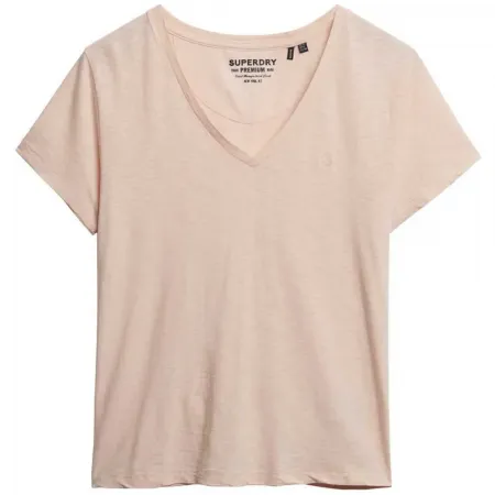 슈퍼드라이 스튜디오s Slub Emb Vee 반팔 티셔츠 142160070