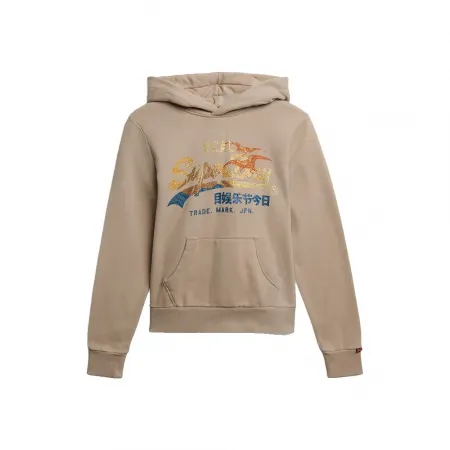 슈퍼드라이 Tokyo Vl Relaxed Fit 후드티 142160080