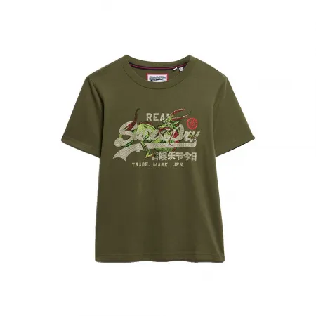 슈퍼드라이 Tokyo Vl Relaxed Fit 반팔 티셔츠 142160083