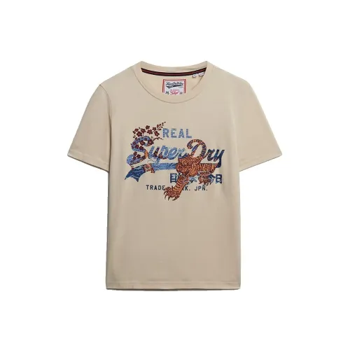 슈퍼드라이 Tokyo Vl Relaxed 핏 반팔 티셔츠 142160085