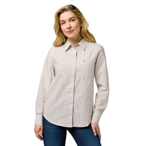 랭글러 1 포켓 레큘러 핏 긴팔 셔츠 142166721