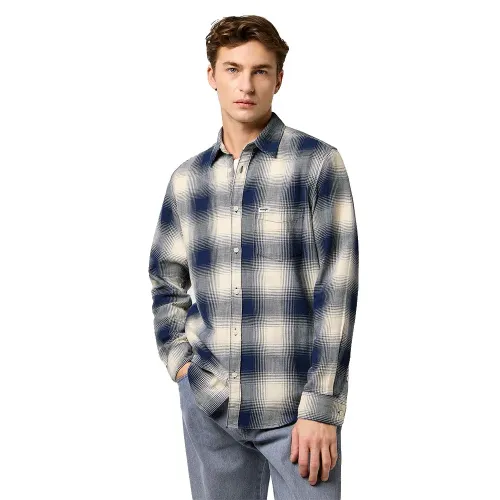 랭글러 1 포켓 레귤러 핏 긴팔 셔츠 142166723