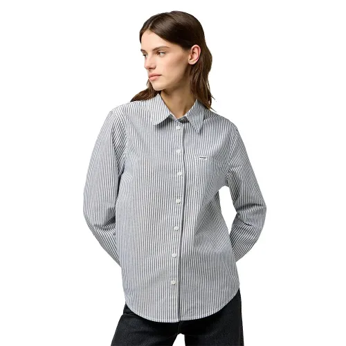 랭글러 1 포켓 레큘러 핏 긴팔 셔츠 142166729