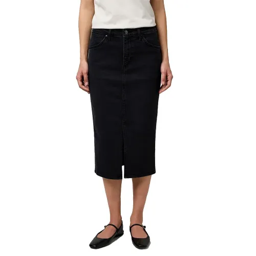 랭글러 112371159 Pencil 슬림 핏 데님 스커트 142166746