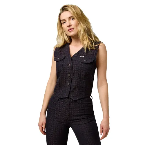 랭글러 112371600 레큘러 핏 데님 자켓 142166785