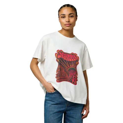 랭글러 112373021 Girlfriend 루즈 핏 반팔 티셔츠 142166796