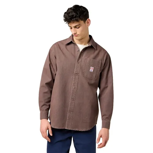 랭글러 CJ 1 포켓 Loose 핏 긴팔 셔츠 142166832