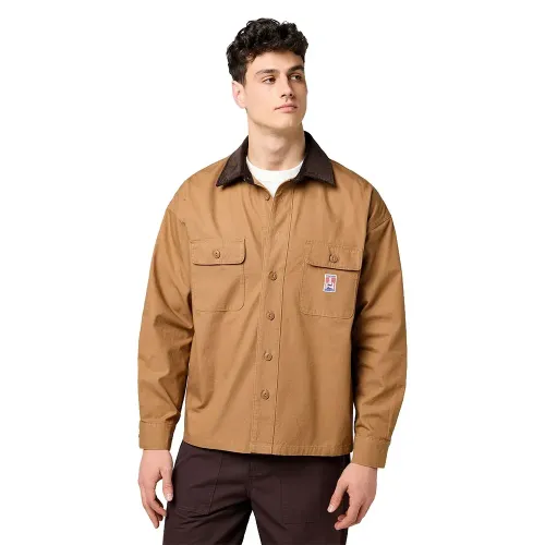 랭글러 CJ Loose 핏 긴팔 셔츠 142166836