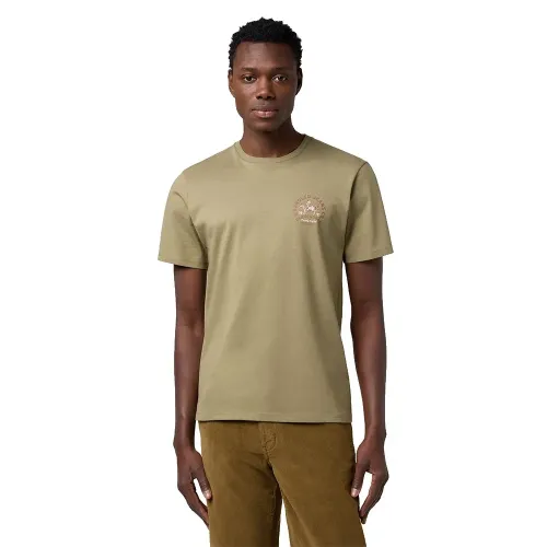 랭글러 스몰 그래픽 레귤러 핏 반팔 티셔츠 142166932