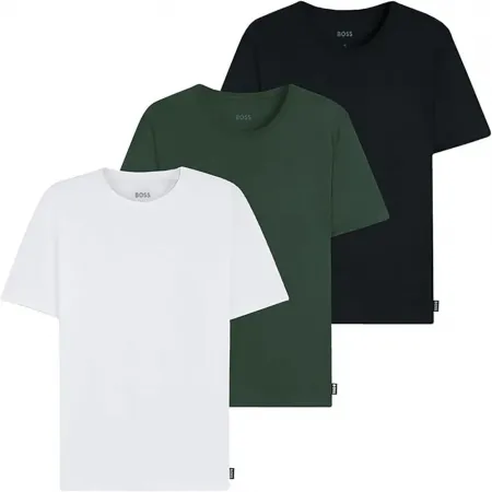 보스 Bamboo 10270020 01 반팔 이너웨어 3 팩 142186218