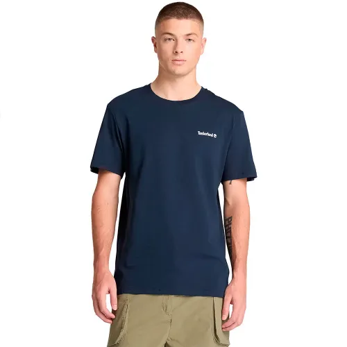 팀버랜드 스몰 리니어 로고 Print 반팔 티셔츠 142210007