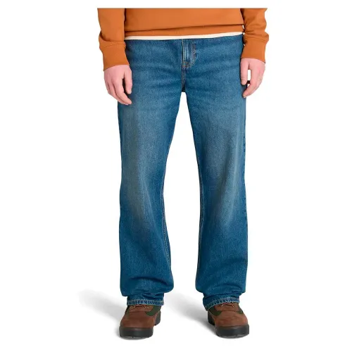 팀버랜드 Sandown Back 엠브로이더드 Tree 로고 바지 142210013