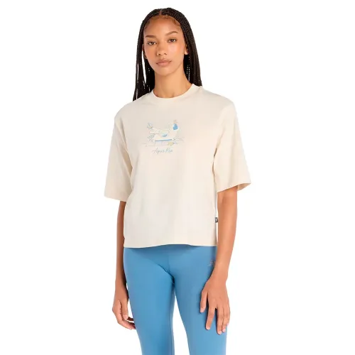 뉴발란스 Apres 런 Bath 반팔 티셔츠 142225486