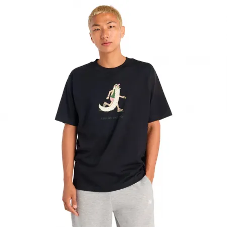 뉴발란스 Bearded 러너 반팔 티셔츠 142225488