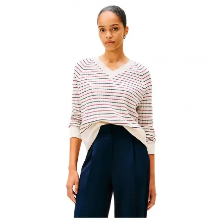 타미힐피거 WW0WW46417 V넥 스웨터 142276944