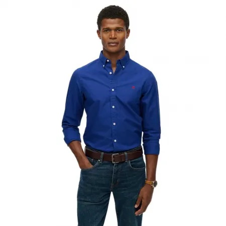 슈퍼드라이 클래식 Oxford 긴팔 셔츠 142283453