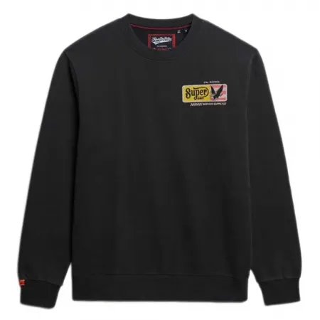 슈퍼드라이 Service Supply Loose Fit 스웨터 142283797