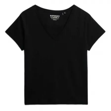 슈퍼드라이 스튜디오s Slub Emb Vee 반팔 티셔츠 142283829