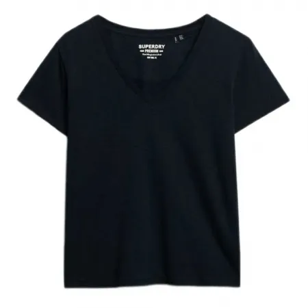 슈퍼드라이 스튜디오s Slub Emb Vee 반팔 티셔츠 142283830