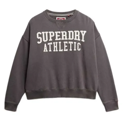 슈퍼드라이 Athletic 에센셜 Relaxed Applique 크루 스웨터 142369273